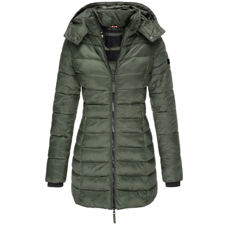 Damen Kapuzenjacke Dunkelblau - Lina
