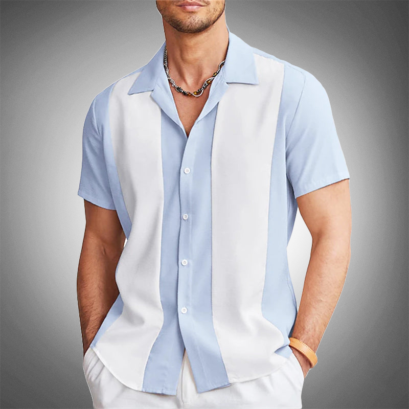 Modernes Gestreiftes Poloshirt - Felix