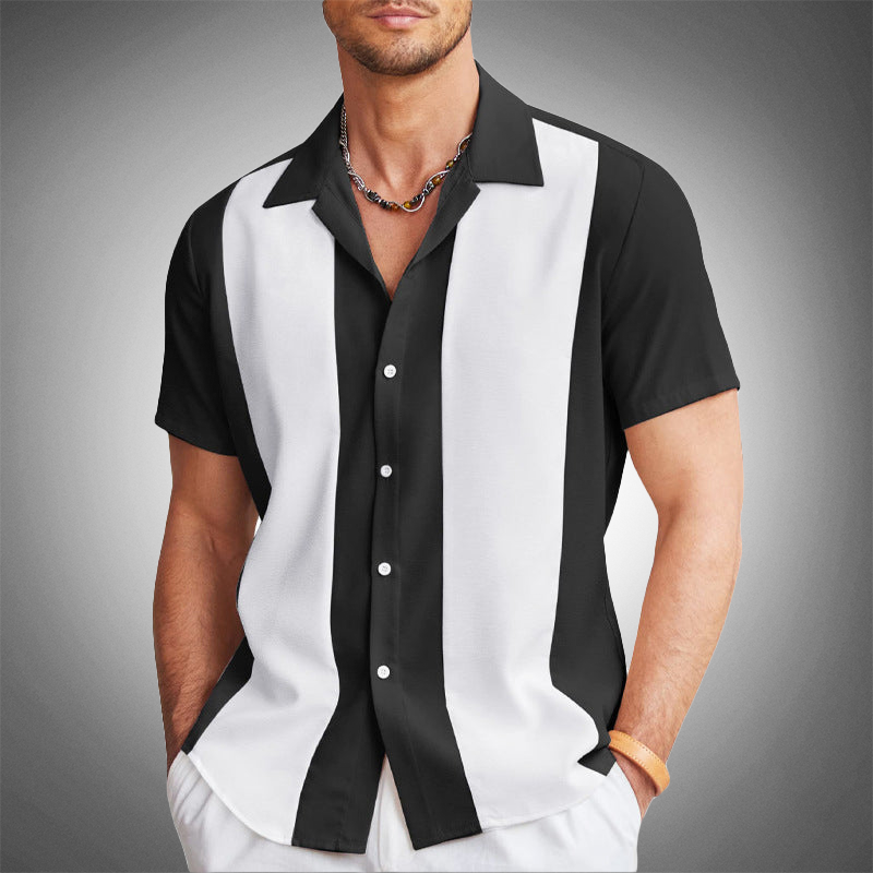 Modernes Gestreiftes Poloshirt - Felix