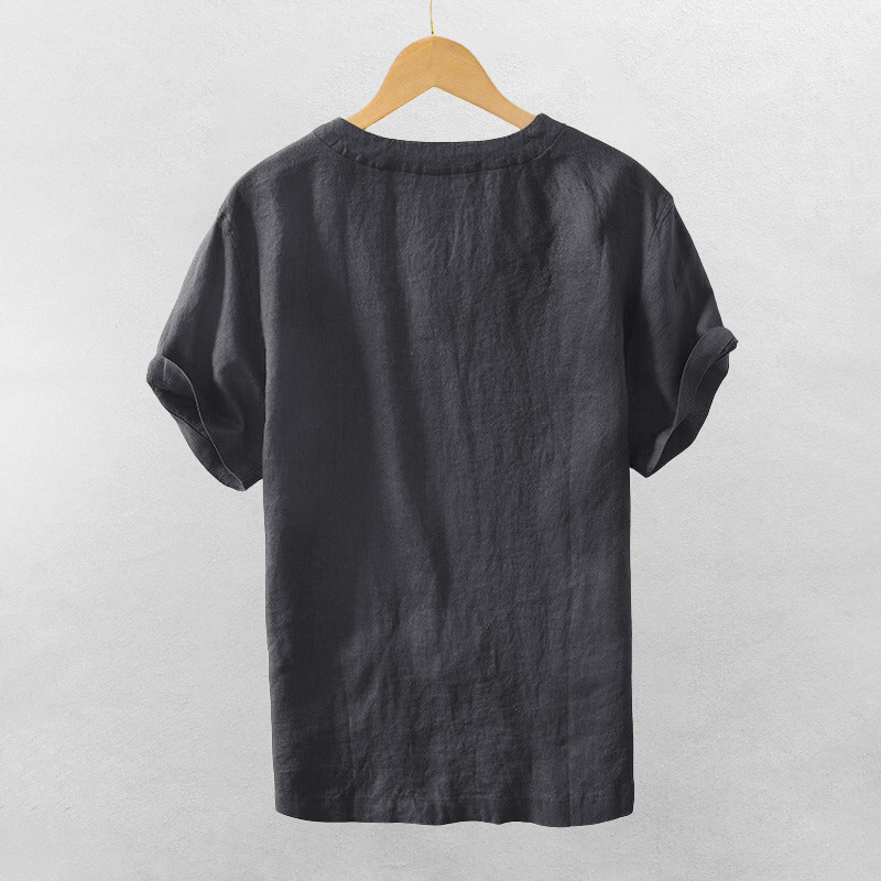 Beiges V-Neck Shirt - Jonas