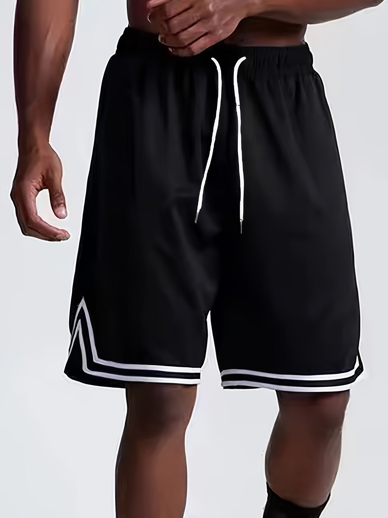 Schwarze Aktive Fitness-Shorts - Jimi