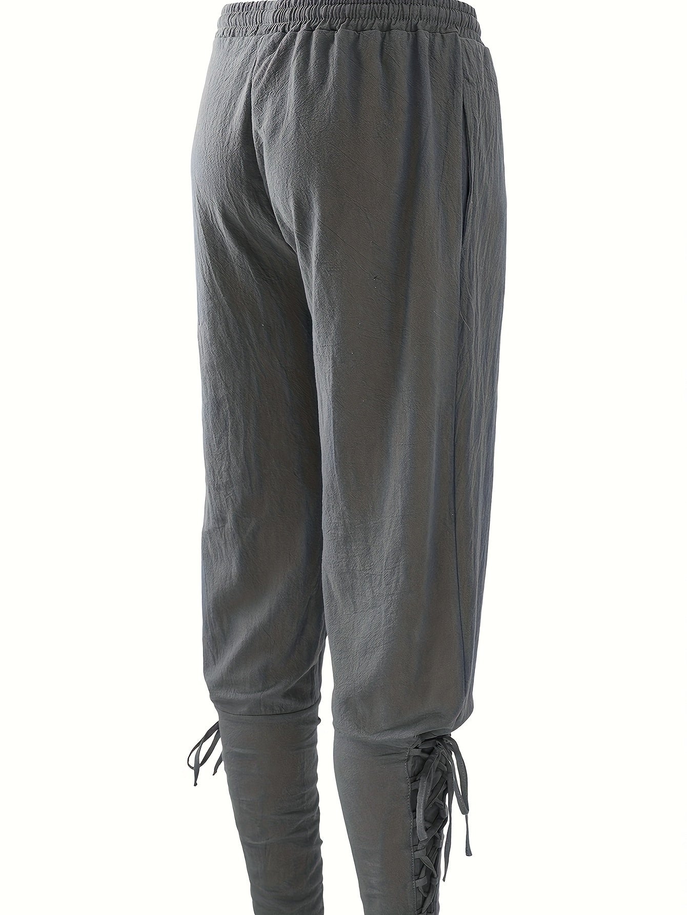 Aprikosenfarbene Retro-Hose - David