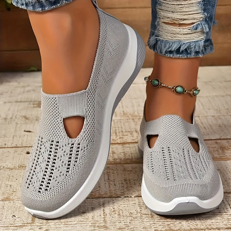 Rote Leichte Slip-On Sneakers - Ruby