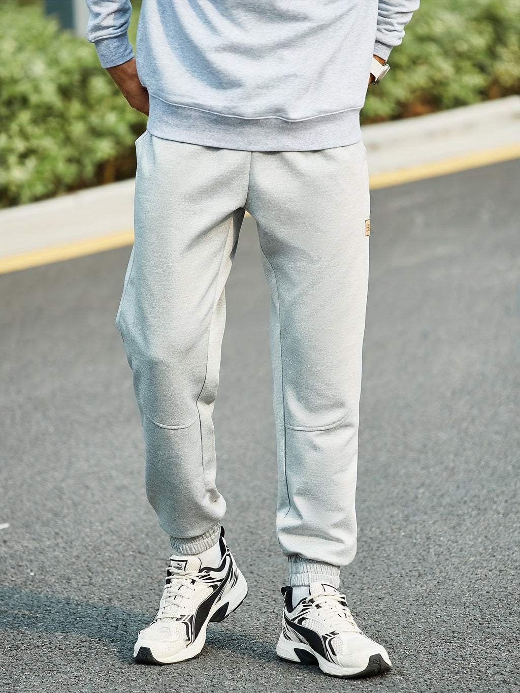 Graue Jogginghose mit Kordelzug - Dane
