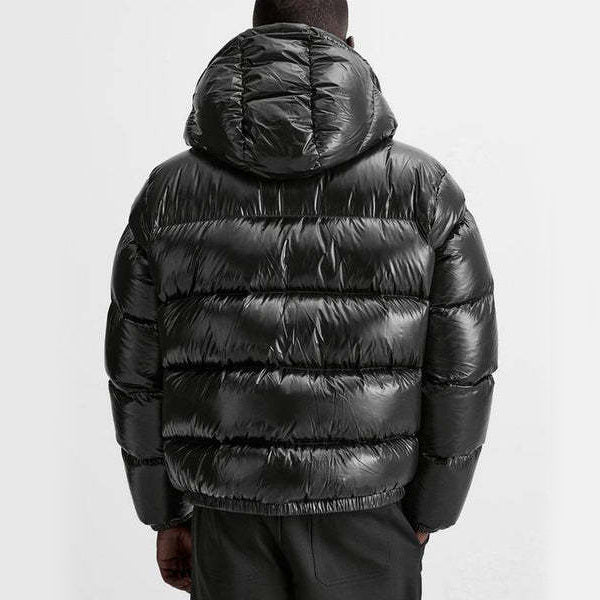 Warme Winter-Steppjacke Schwarz - Elias
