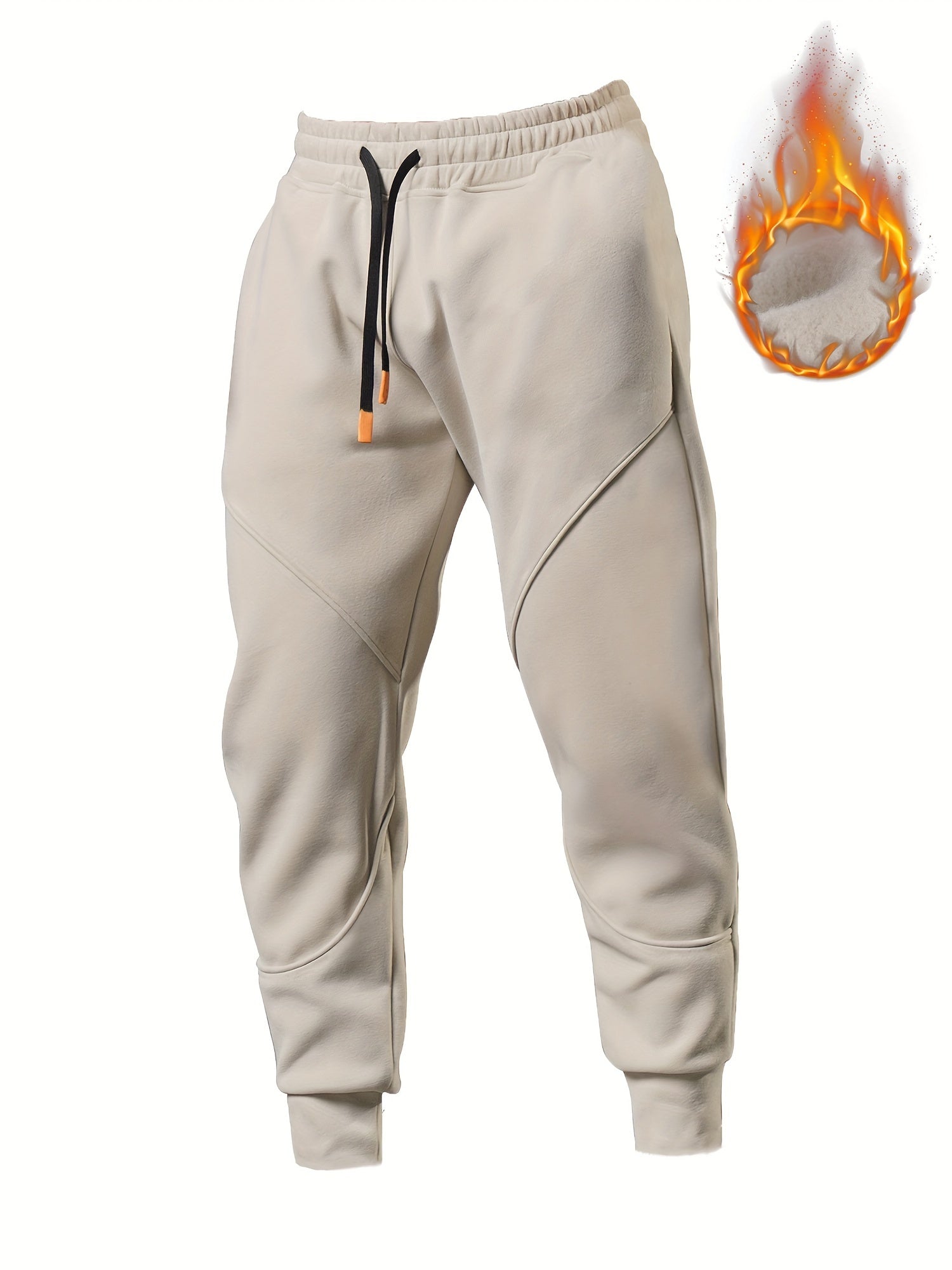 Schwarze Fleece-Jogginghose - Max
