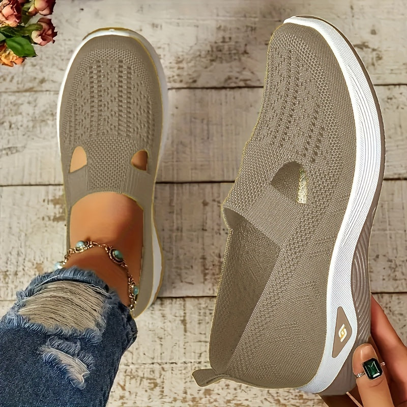 Rote Leichte Slip-On Sneakers - Ruby