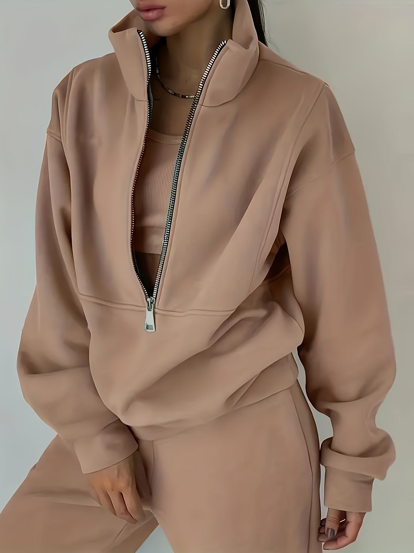 Schwarzes Lässiges Zweiteiliges Outfit - Nova