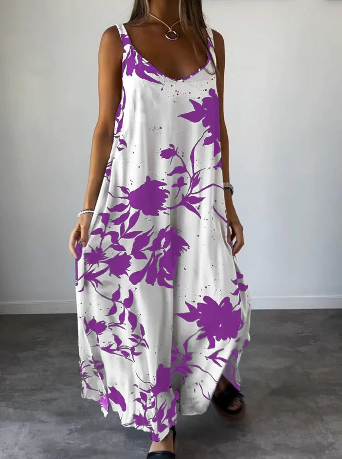 Weißes Stilvolles Kleid - Anna