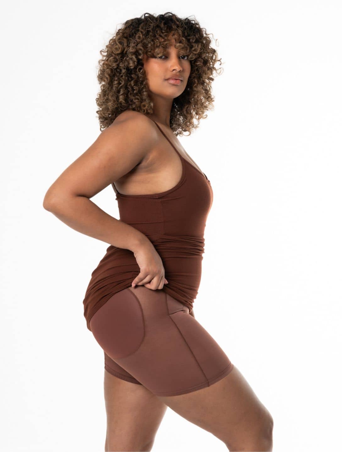 Esmee - Rosa Shapewear Minikleid