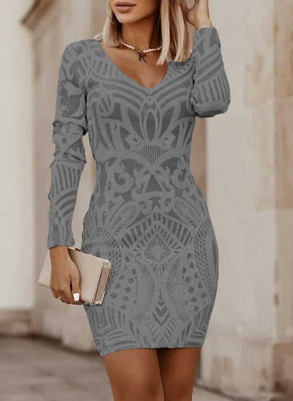 Schwarzes Leopardenkleid - Zara
