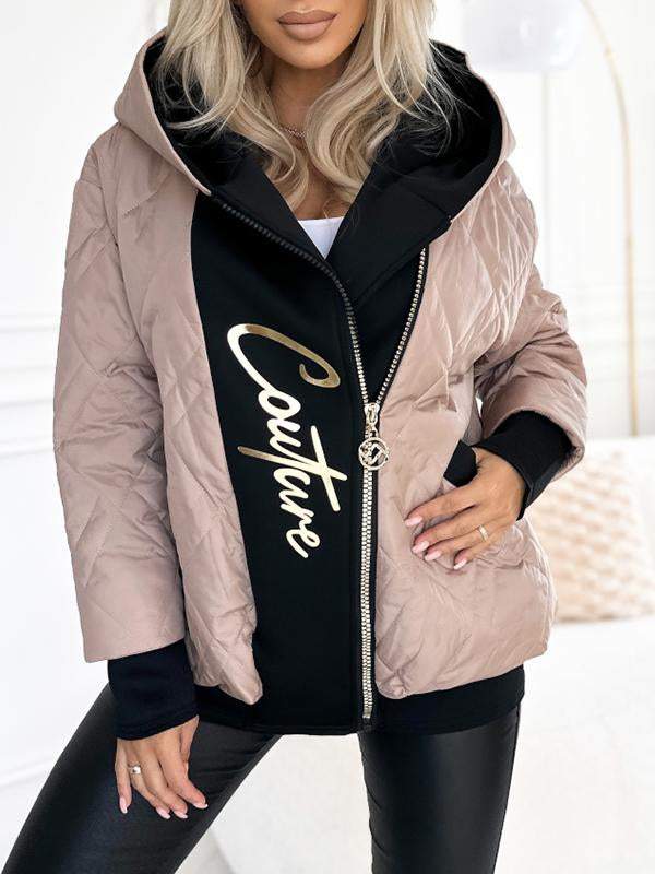 Damen Stilvolle Jacke Grau - Ella
