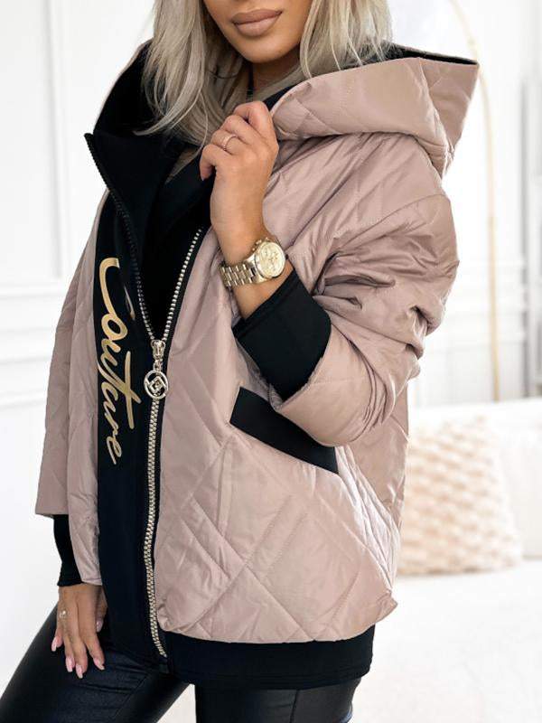 Damen Stilvolle Jacke Grau - Ella