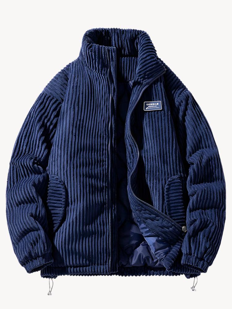 Kordjacke Grau für Herren - Elias