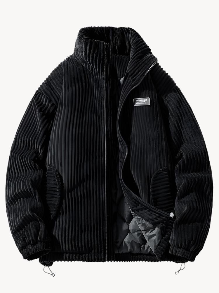 Kordjacke Grau für Herren - Elias