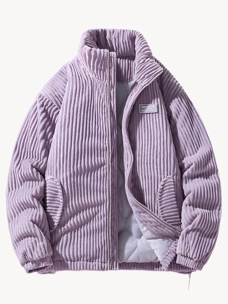 Kordjacke Grau für Herren - Elias