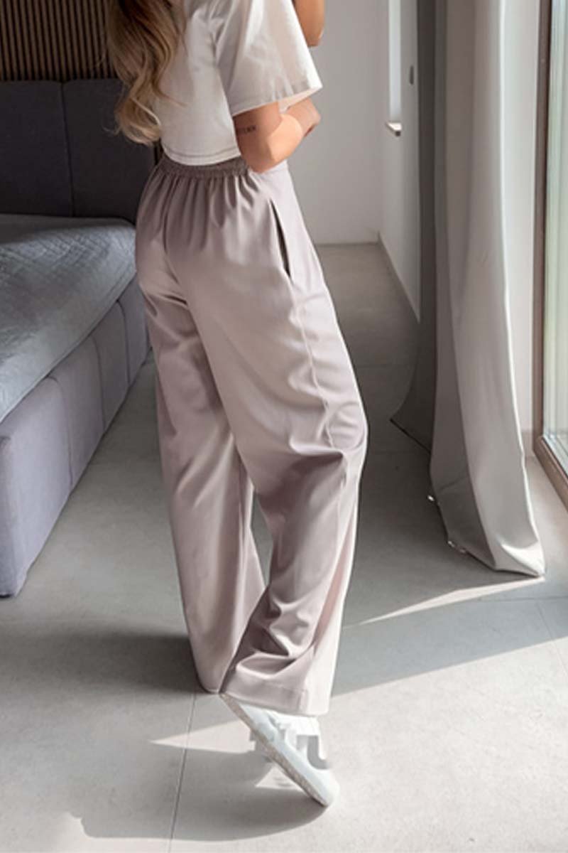 Blau Casual Damenhose - Elenora