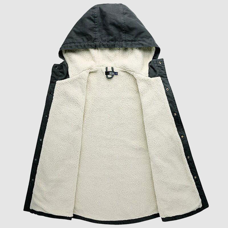 Schwarze Gepolsterte Jacke - Sven