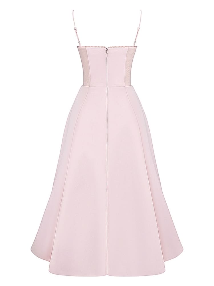 Ballerina Rosa Midikleid - Clara
