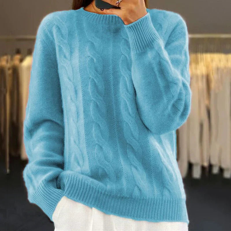 Gemütlicher Pullover Beige - Lina