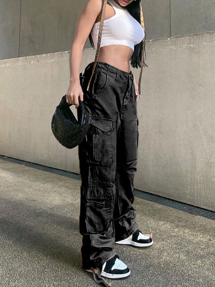 Vielseitige Damen-Cargohose: Stil & Komfort