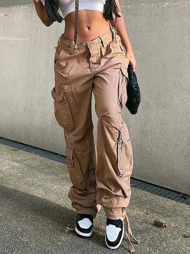 Vielseitige Damen-Cargohose: Stil & Komfort