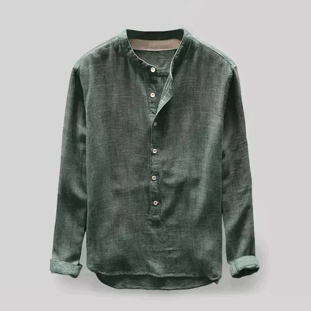 Atmungsaktives Leinenmischungsshirt: Stilvoll & Bequem Für Jeden Anlass