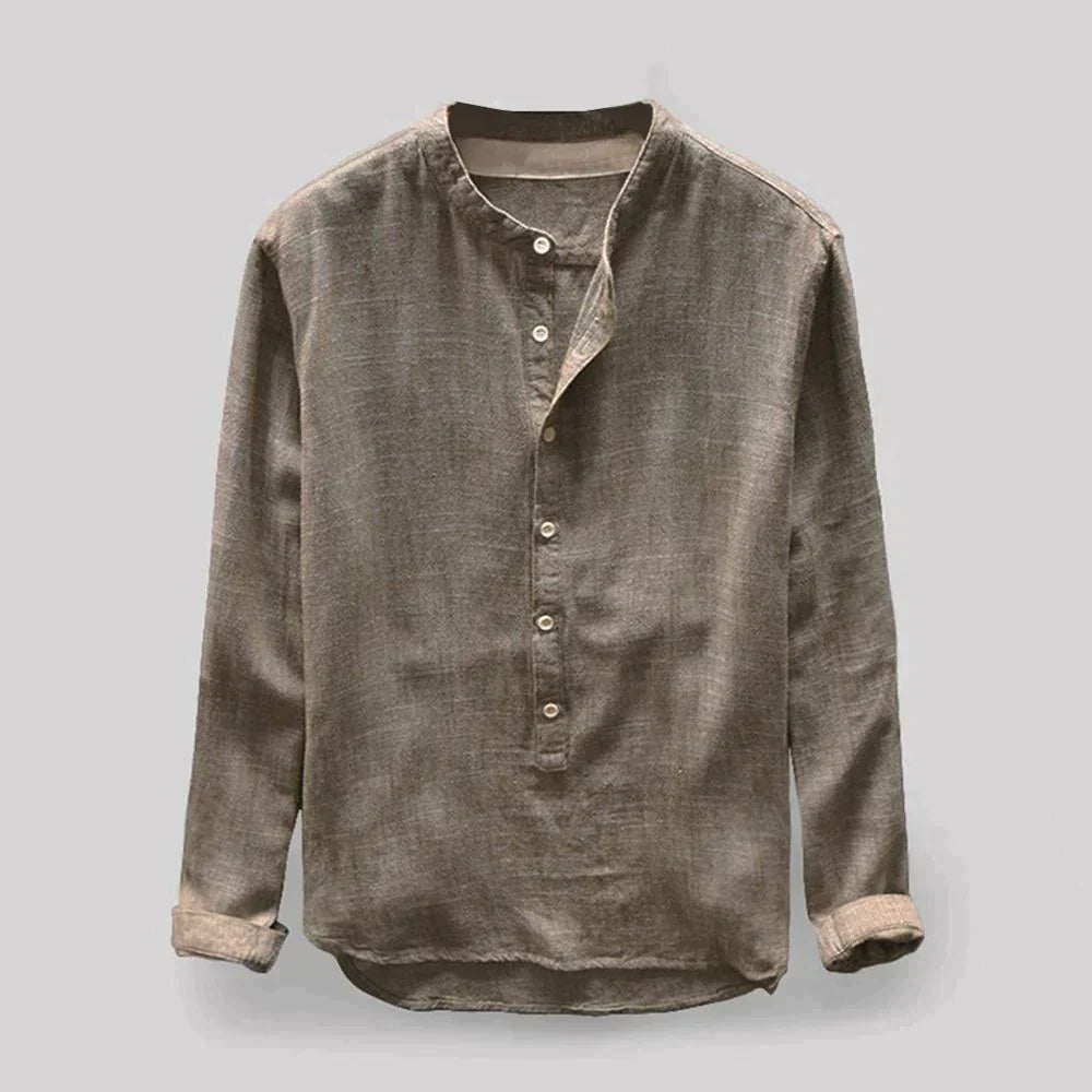 Atmungsaktives Leinenmischungsshirt: Stilvoll & Bequem Für Jeden Anlass