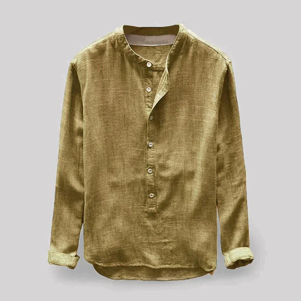 Atmungsaktives Leinenmischungsshirt: Stilvoll & Bequem Für Jeden Anlass