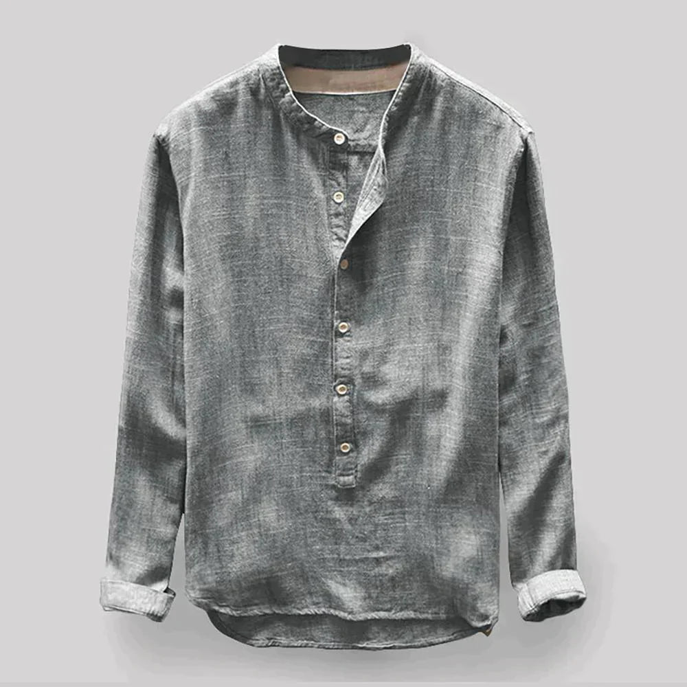 Atmungsaktives Leinenmischungsshirt: Stilvoll & Bequem Für Jeden Anlass