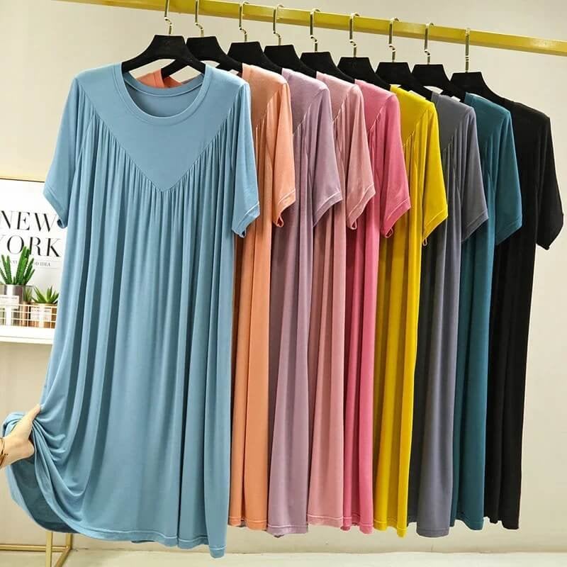 Ultra Weiche Bequeme Lounge-Nachtkleid
