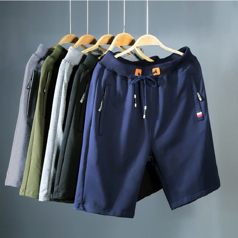 Komfort Stretch Sommer Shorts - 70% Baumwolle mit Taschen
