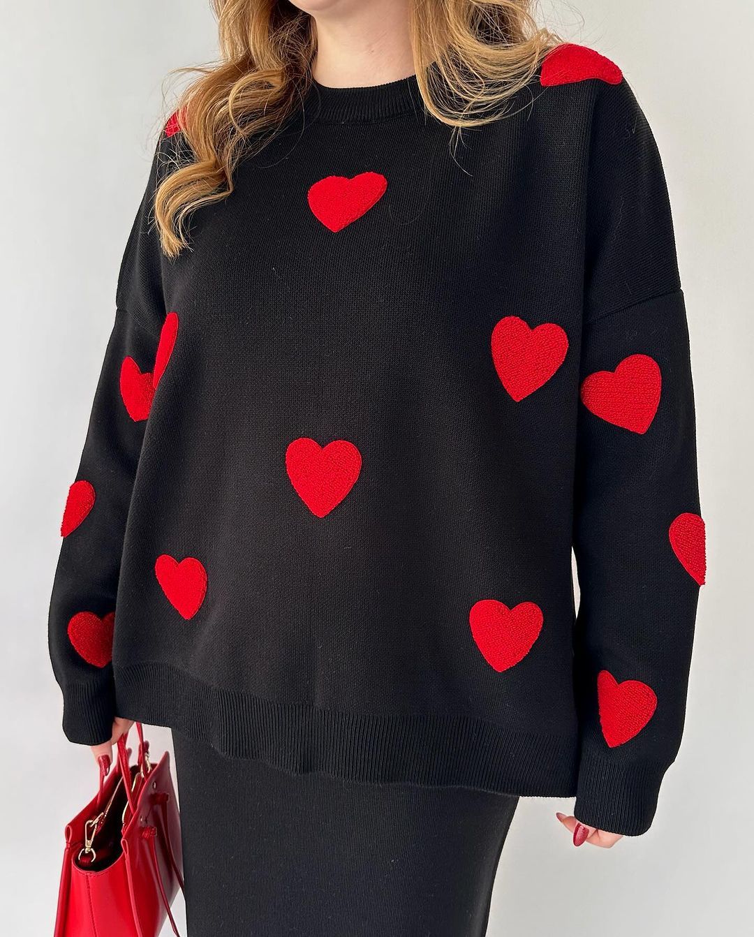 Liebe & Stil: Herzrock Strickset