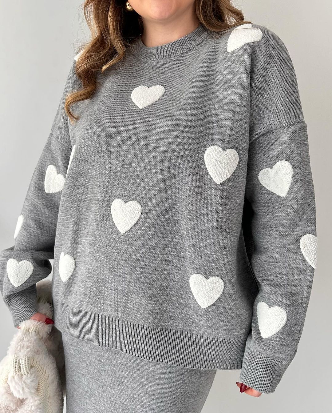 Liebe & Stil: Herzrock Strickset