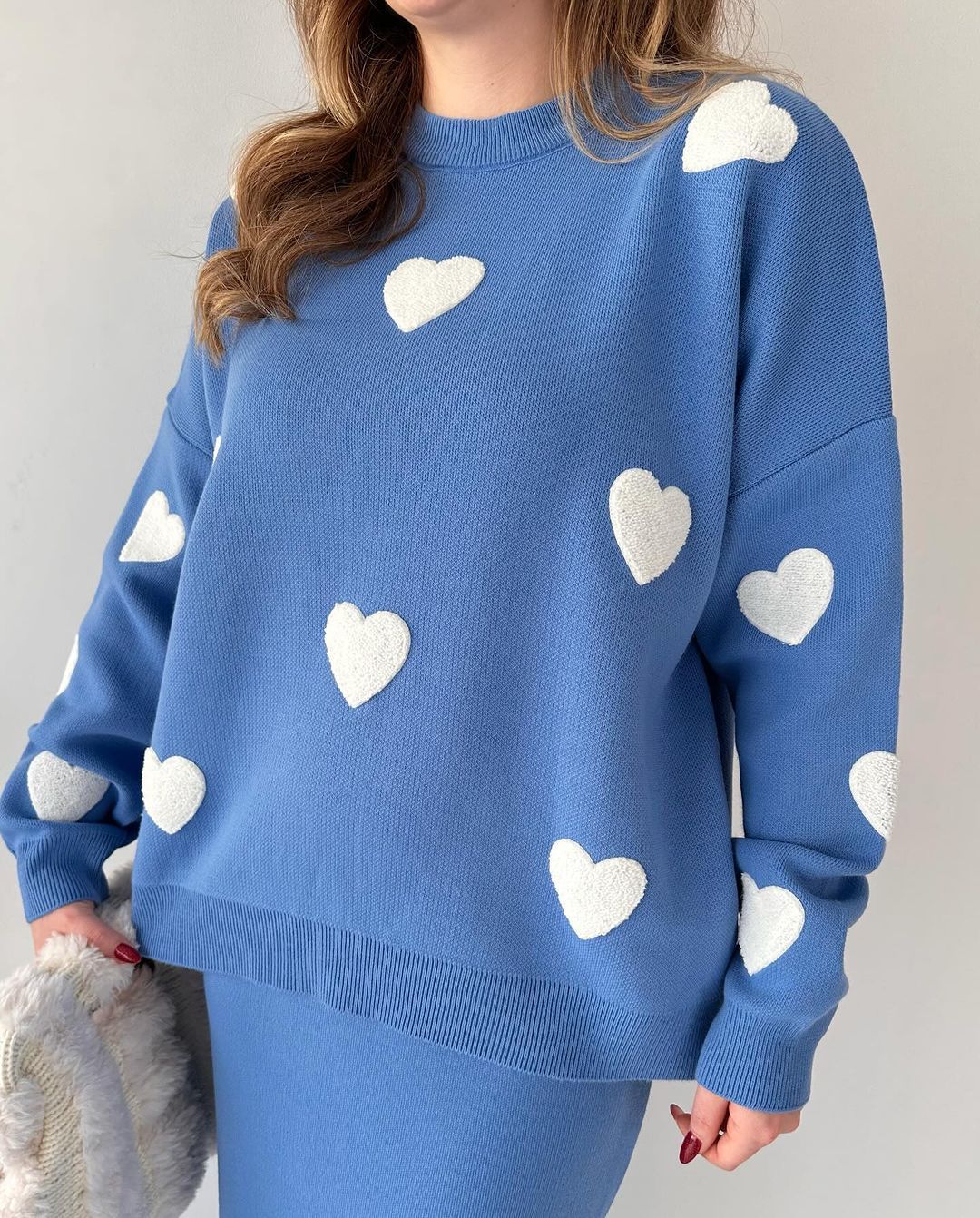 Liebe & Stil: Herzrock Strickset