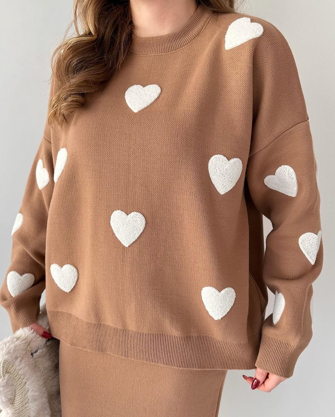 Liebe & Stil: Herzrock Strickset
